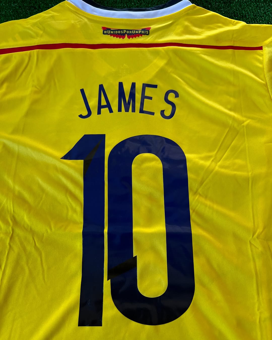 James Rodriguez Colombia 2014 Brazil World Cup Blue Retro Jersey Trikot Maillot
