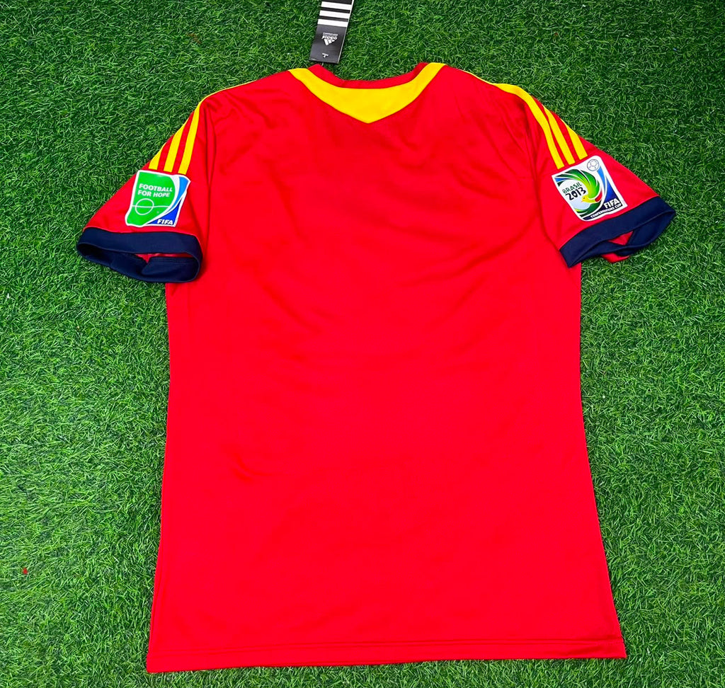 Spain 2013 Confederations Cup Retro Jersey Trikot