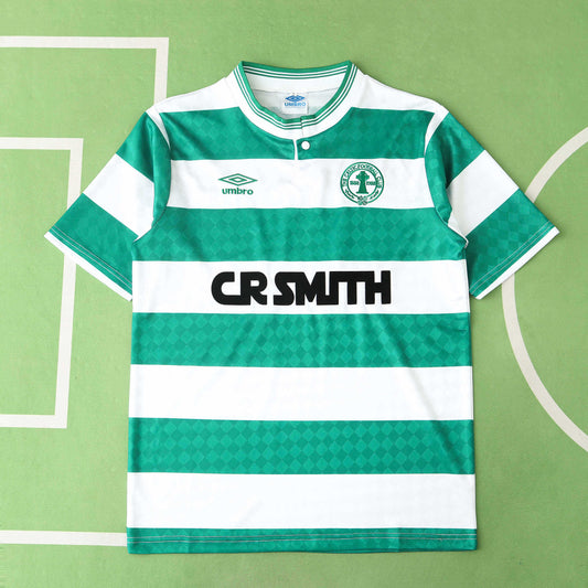 The Celtic 1987-1988 Season Home Retro Football Jersey Trikot Maillot