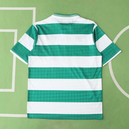 Maillot de football rétro domicile du Celtic, saison 1987-1988
