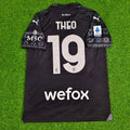 Theo Hernandez AC Milan 2024 Black Jersey