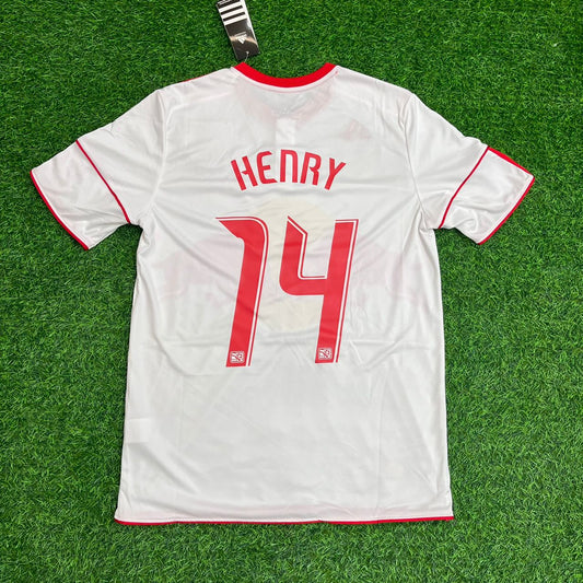 Thierry Henry RB New York 2010 Retro Fußballtrikot Trikot Maglia Fußball Shirt
