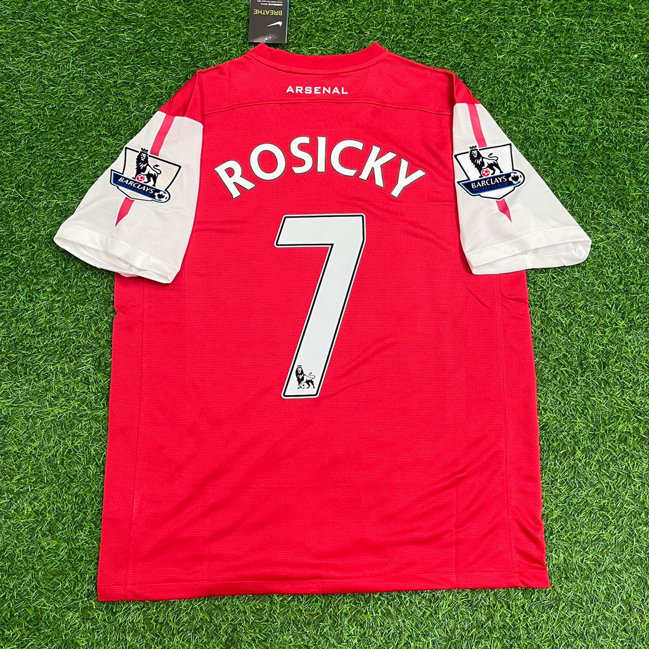 Tomas Rosicky Arsenal 2010-2011 Retro Trikot Maglia Soccer Shirt