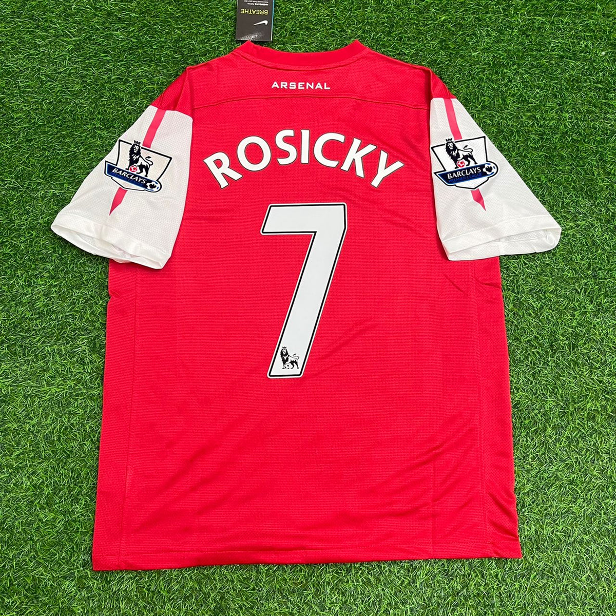 Tomas Rosicky Arsenal 2010-2011 Maillot Rétro Domicile Extérieur Football