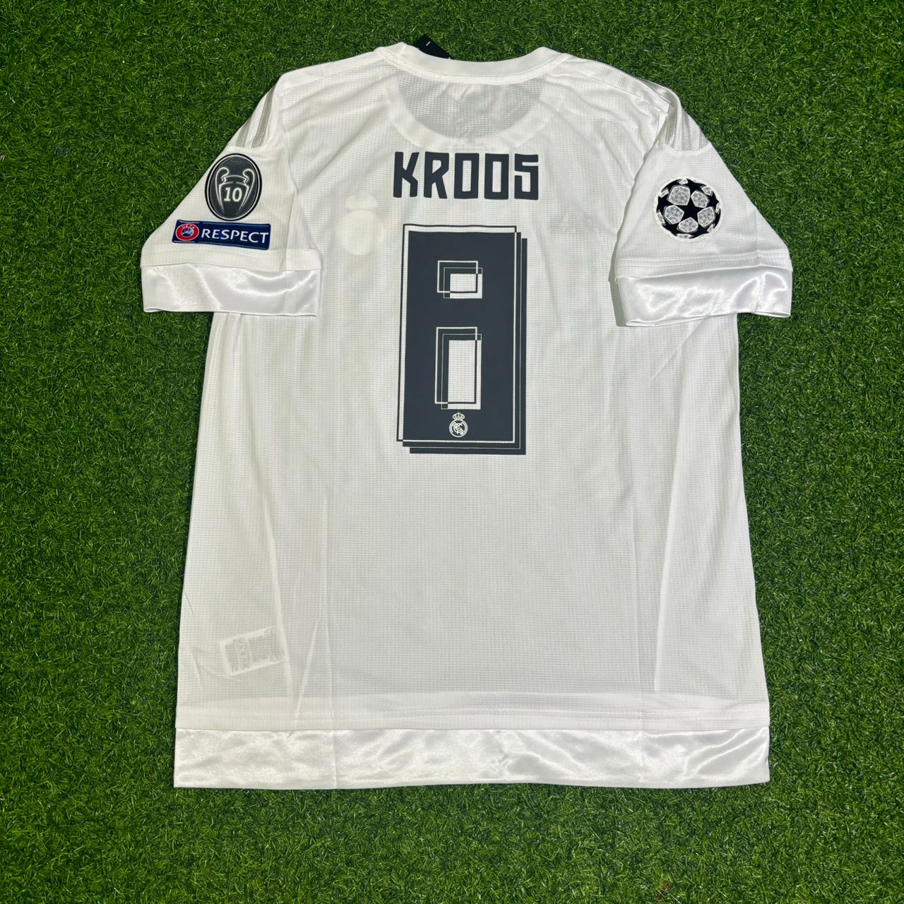 Toni Kroos Real Madrid 2016 Champions League Final Football Jersey Kit