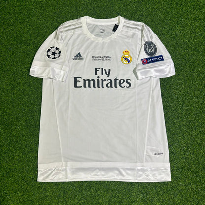 Toni Kroos Real Madrid 2016 Champions League Final Football Jersey Kit