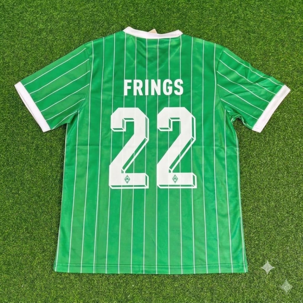 Torsten Frings Werder Bremen 1988-1989 Heim Retro Fußballtrikot