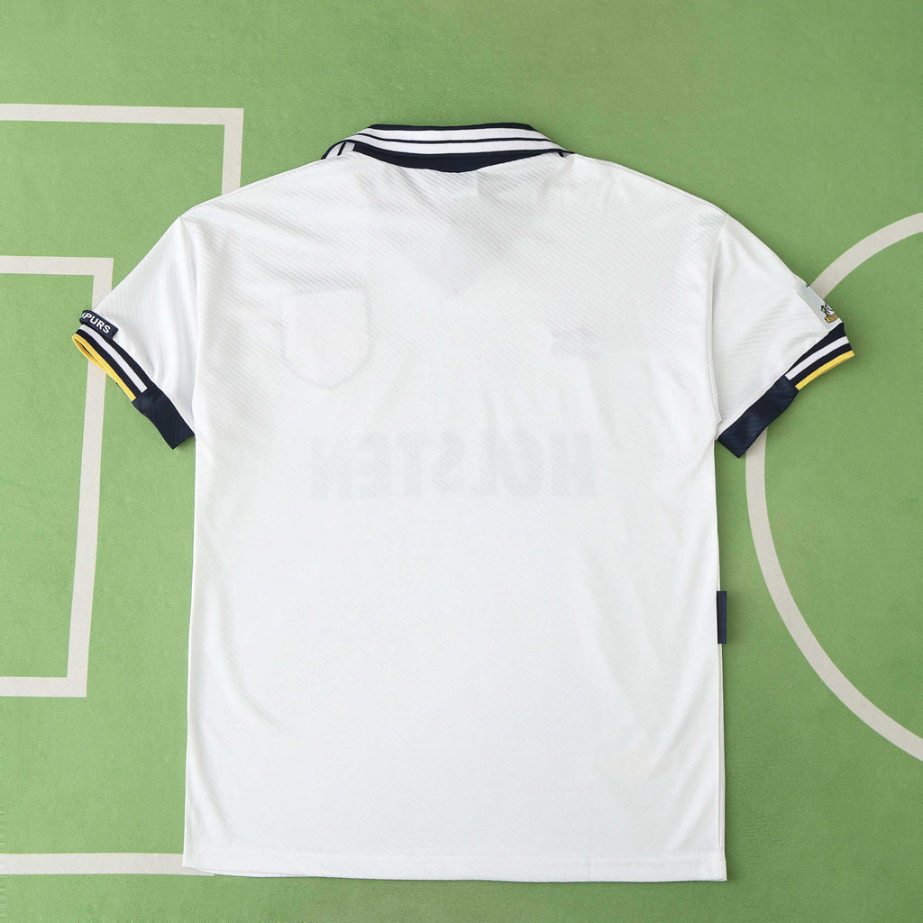 Tottenham 1994-1995 Season Home White Retro Football Jersey Trikot Maillot
