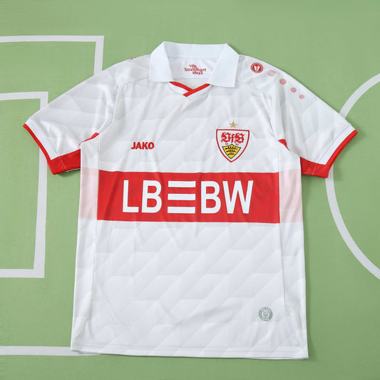 VfB Stuttgart 2026-2027 Season Away White Football Jersey Trikot Maillot