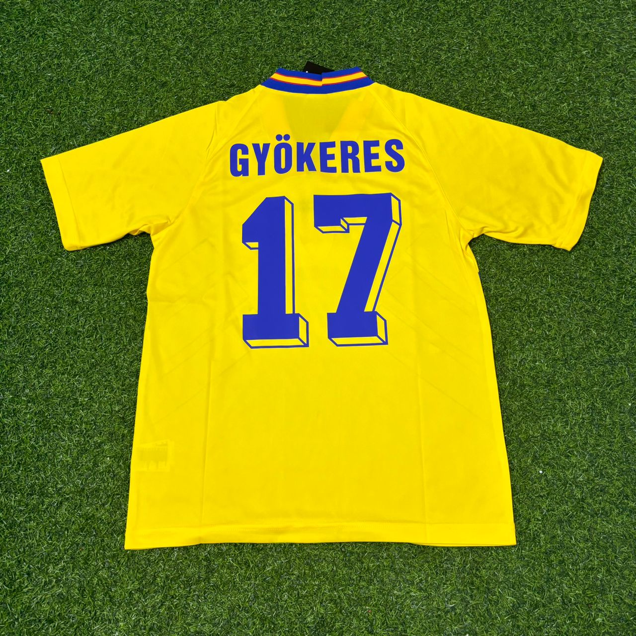 Viktor Gyökeres Sweden Retro Football Jersey Kit
