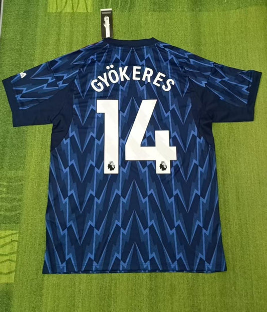 Viktor Gyökeres #14 Arsenal Auswärts Trikot Neu Saison 2026 Fußballtrikot Maillot Maglia
