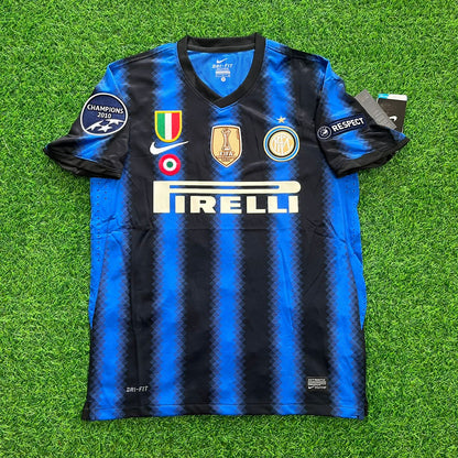 Wesley Sneijder - Inter 2010 2011 Trikot Maillot Maglia Soccer Shirt