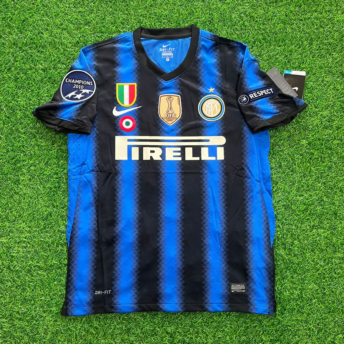 Giampaolo Pazzini - Inter 2010 2011 Jersey Soccer Trikot Maillot Maglia Soccer Shirt