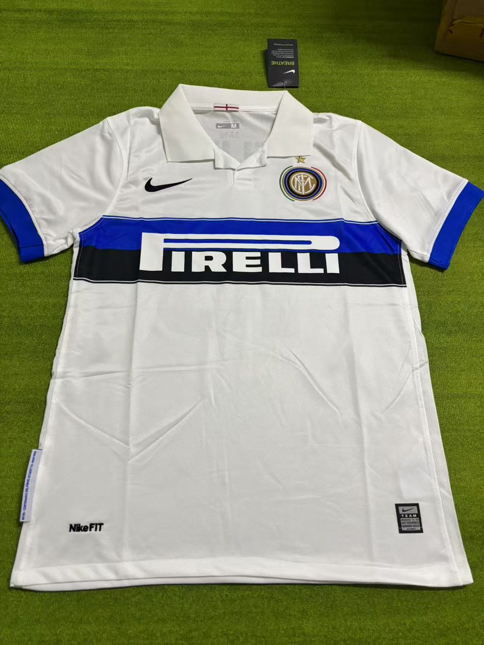 Wesley Sneijder Inter Retro 2009-2010 White Jersey Maillot Trikot Camiseta