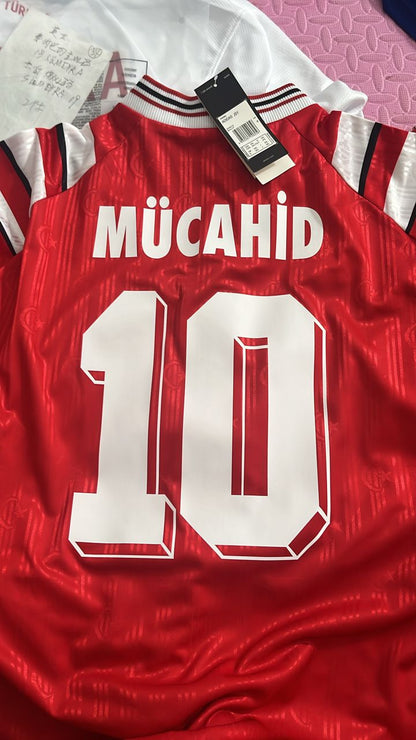 Türkei Legende Rot Türkei Retro Rot Spezial Trikot Fußballtrikot Maglia Trikot Maillot