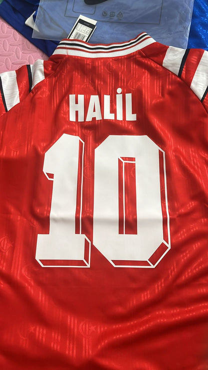 Türkei Legende Rot Türkei Retro Rot Spezial Trikot Fußballtrikot Maglia Trikot Maillot