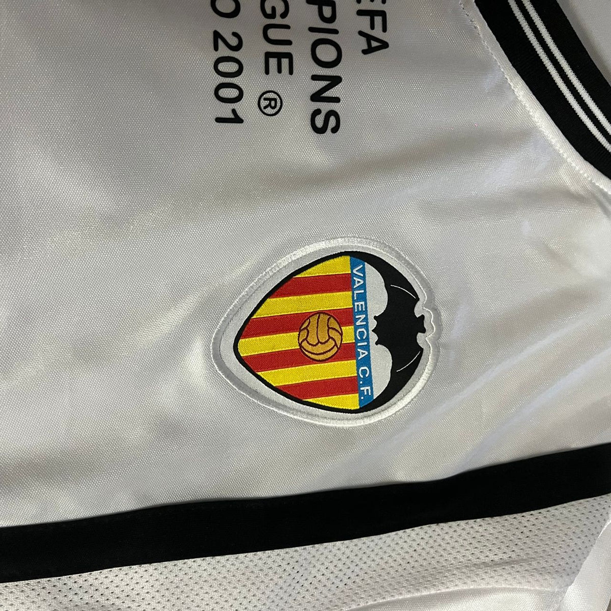 Pablo Aimar Valencia 2001 Milano Champions Final Retro Fußballtrikot