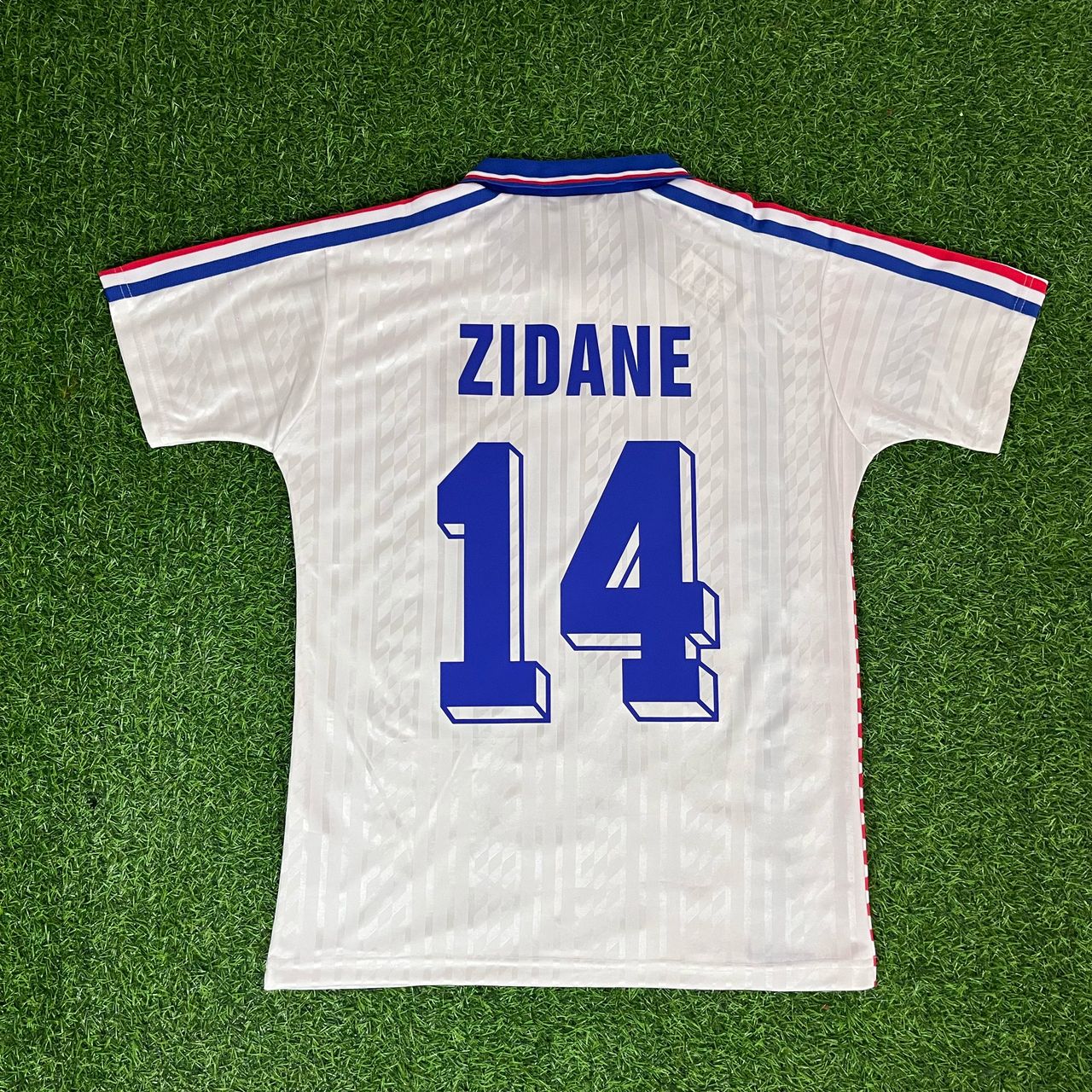 Zinedine Zidane France 1994 USA World Cup Retro Jersey