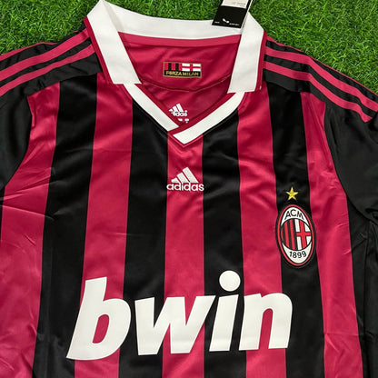 Kaka Leite #22 - AC Milan 2009 Retro Kit Jersey Trikot Maillot Soccer Shirt