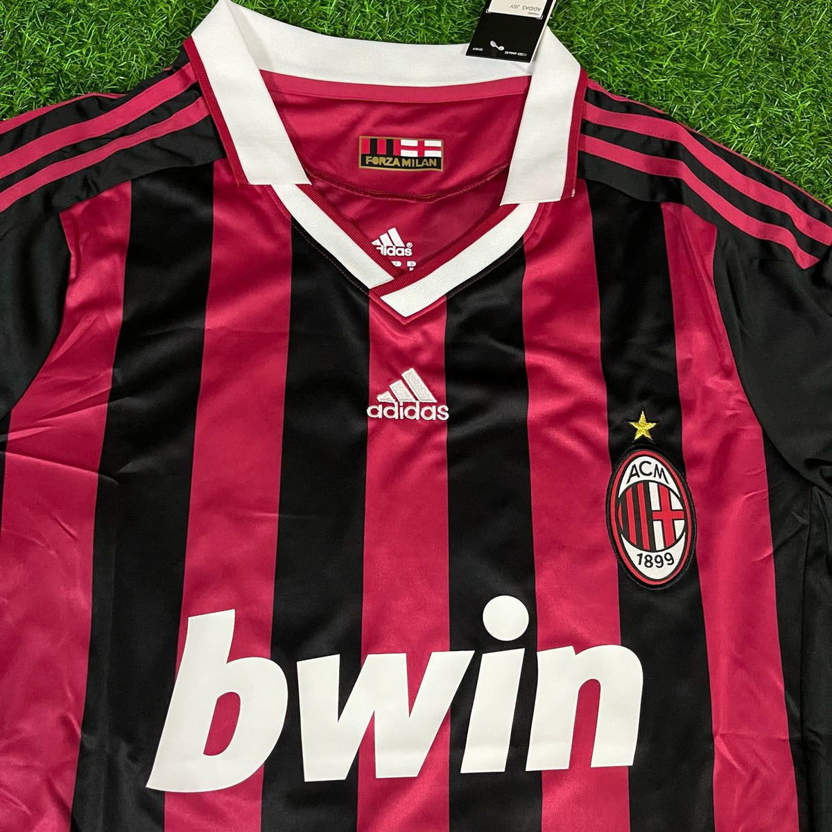 Ronaldinho Gaúcho 80 - AC Milan 2009 2010 Red Black Kit Jersey Trikot Maillot