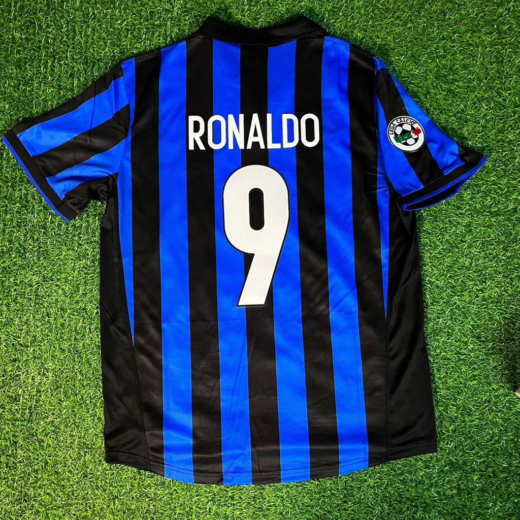 Ronaldo Nazario El Fenomeno R9 - Inter Retro Trikot