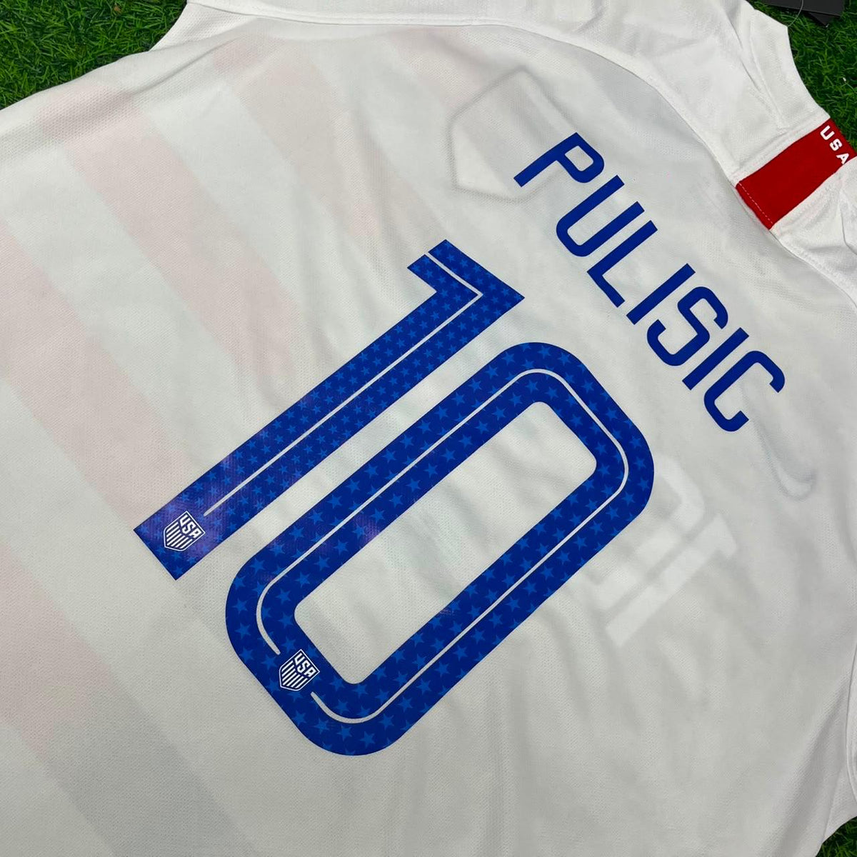 Christian Pulisic USA Saison 2018/2019 Weißes Fußballtrikot-Set
