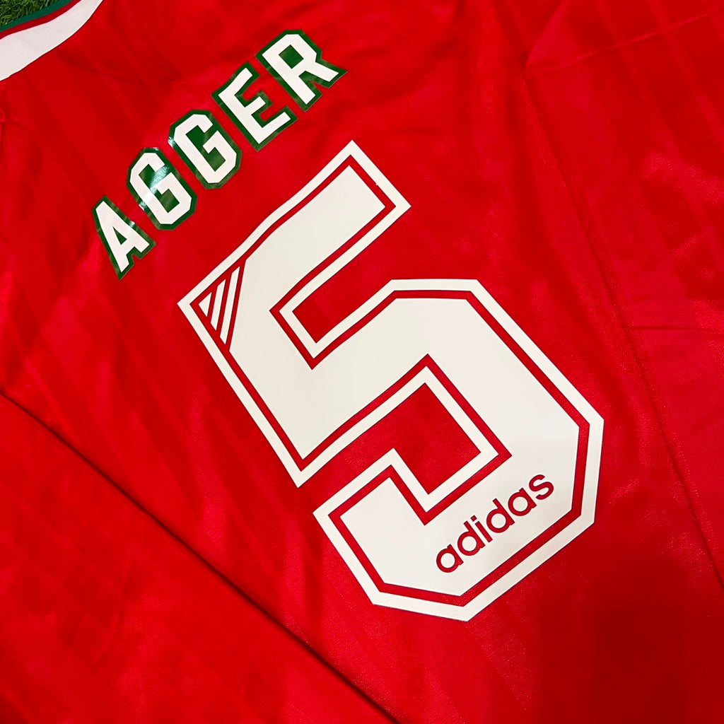 Daniel Agger Liverpool 1993/1995 Home Long Sleeve Retro Kit Jersey Trikot Maillot
