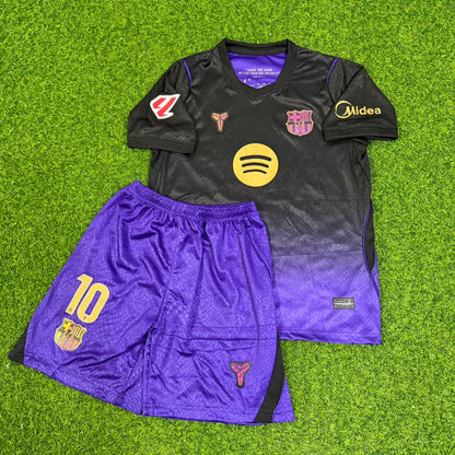 Lamine Yamal #10 Barcelona Auswärtstrikot Kinder Trikot Maillot Fußballshirt Neue Saison