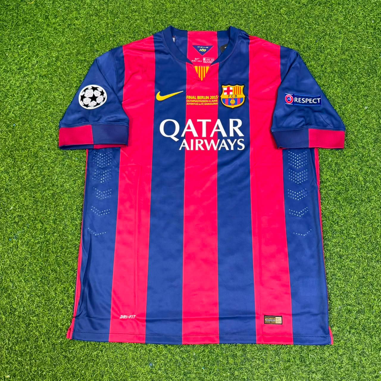 Zlatan Ibrahimovic Barcelona Retro Champions League Jersey Trikot