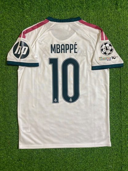 Kylian Mbappe White Jersey Maillot Trikot Soccer Shirt