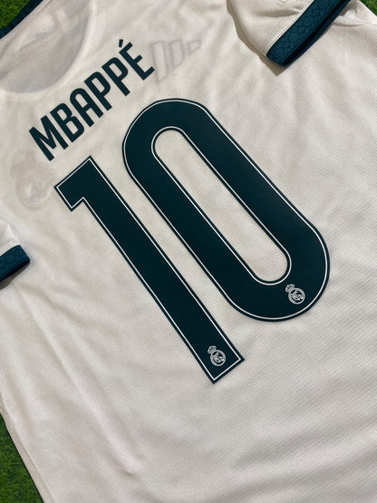 Kylian Mbappe White Jersey Maillot Trikot Soccer Shirt
