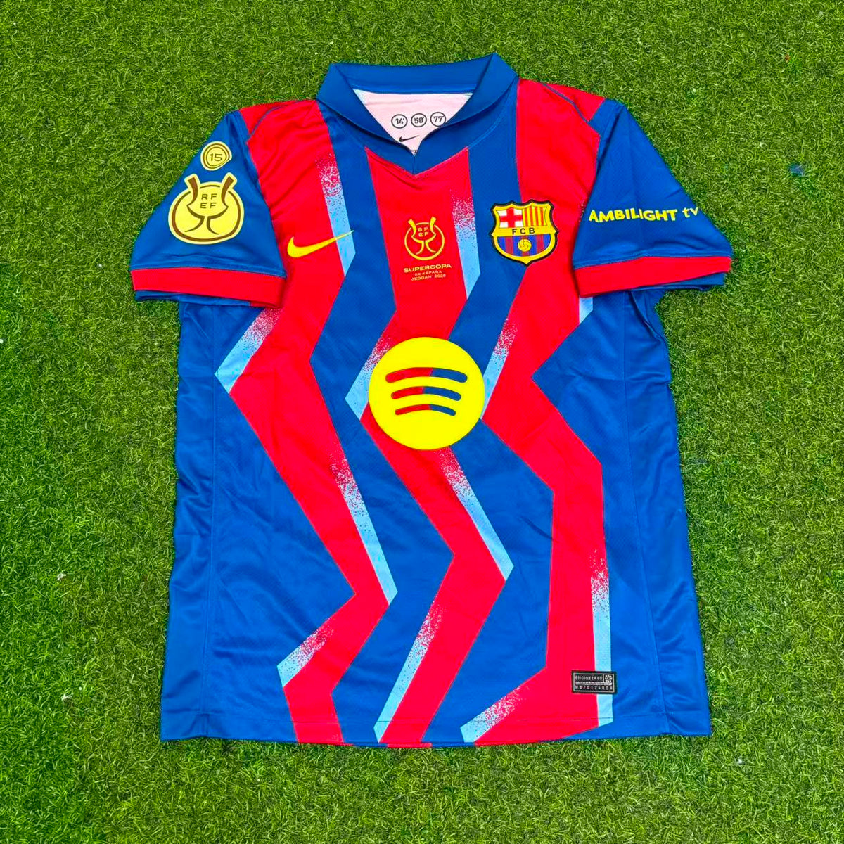 Raphinha 11- Barcelona Supercopa de España 2026 Jersey Trikot Maillot