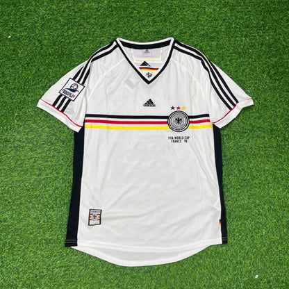 Camiseta de fútbol retro de Alemania del Mundial de 1998 – Fritz Walter