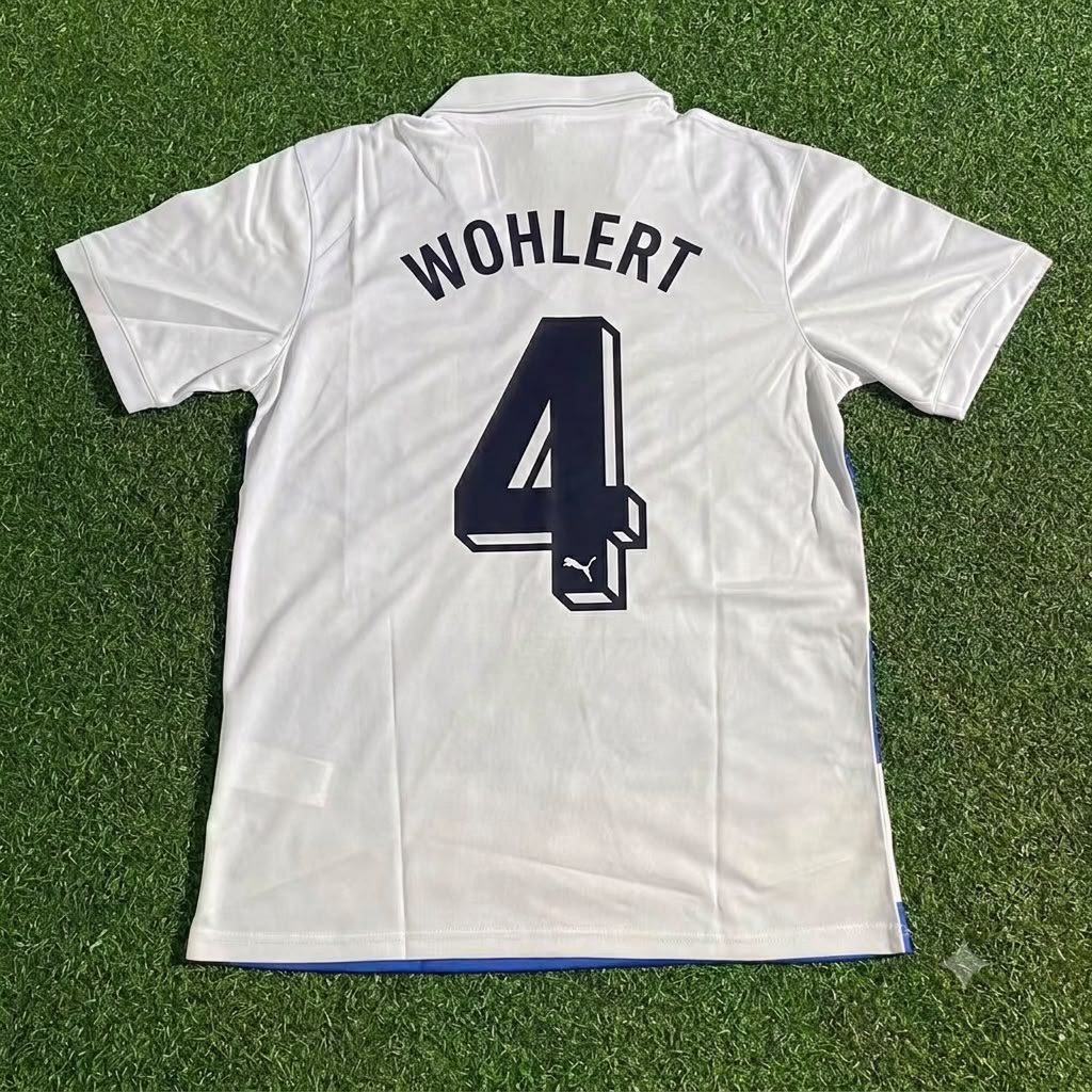 Torsten Wohlert MSV Duisburg Heim Retro Special Fussballtrikot