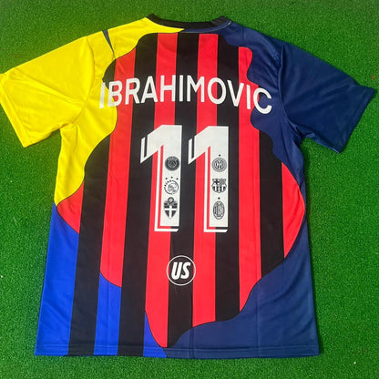 Zlatan Ibrahimovic 11 Combo 2025 Alle Teams Sonder Trikot Maillot Fußball Shirt