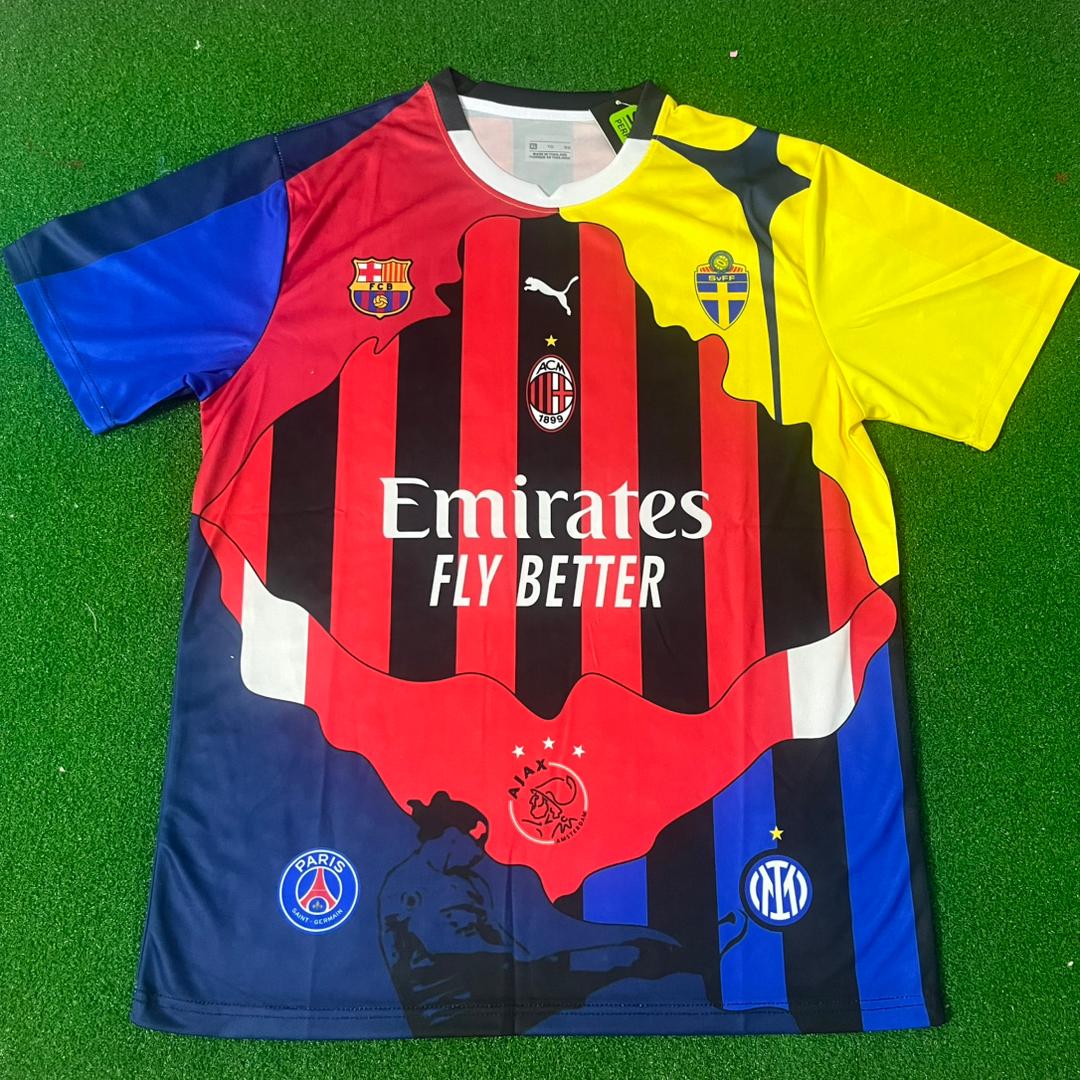 Zlatan Ibrahimovic 11 Combo 2025 Alle Teams Sonder Trikot Maillot Fußball Shirt