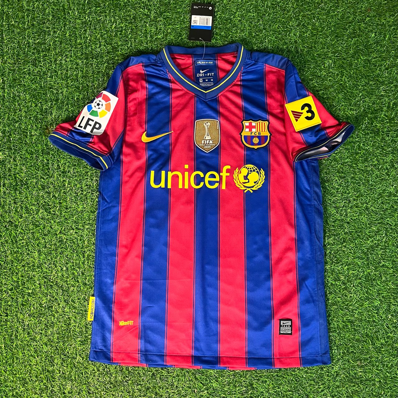 Zlatan Ibrahimović Barcelona 2009–2010 Kinder Heim Retro Fußballtrikot