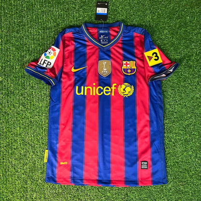 Zlatan Ibrahimović Barcelona 2009–2010 Kinder Heim Retro Fußballtrikot