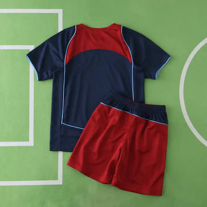 Club Atlético de Madrid 2004/05 Away Retro Kids Kit Jersey KinderTrikot Maillot Enfant Soccer Shirt