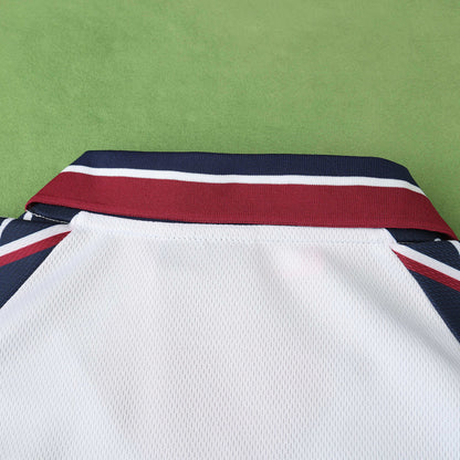 Manchester City F.C. 1997-1998 Season Away White Retro Football Jersey Trikot Maillot