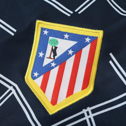 Atlético De Madrid 04/05 Season Spider-Man Themed Away Retro Jersey Trikot Soccer Shirt