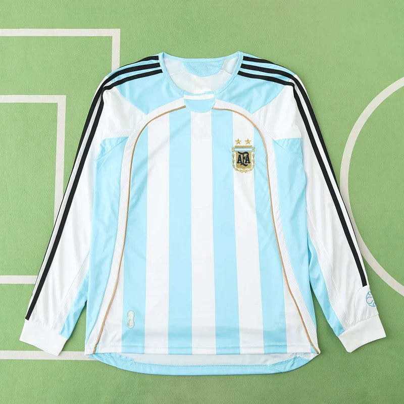 Argentinien 2006 Retro Trikot Heimtrikot Fußballshirt