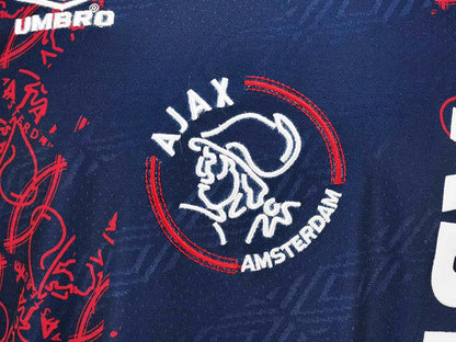 AFC Ajax 1994-1995 Season Away Retro Football Jersey Trikot Maillot