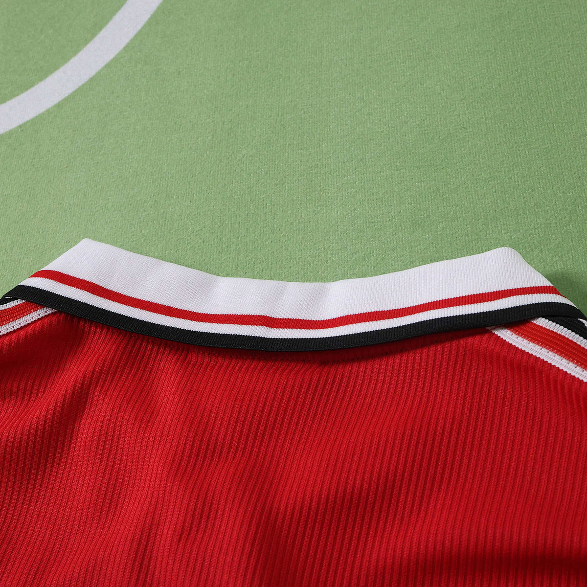 Manchester United F.C. 1998 Season Retro Home Kids Long Sleeve Football Jersey Trikot Maillot