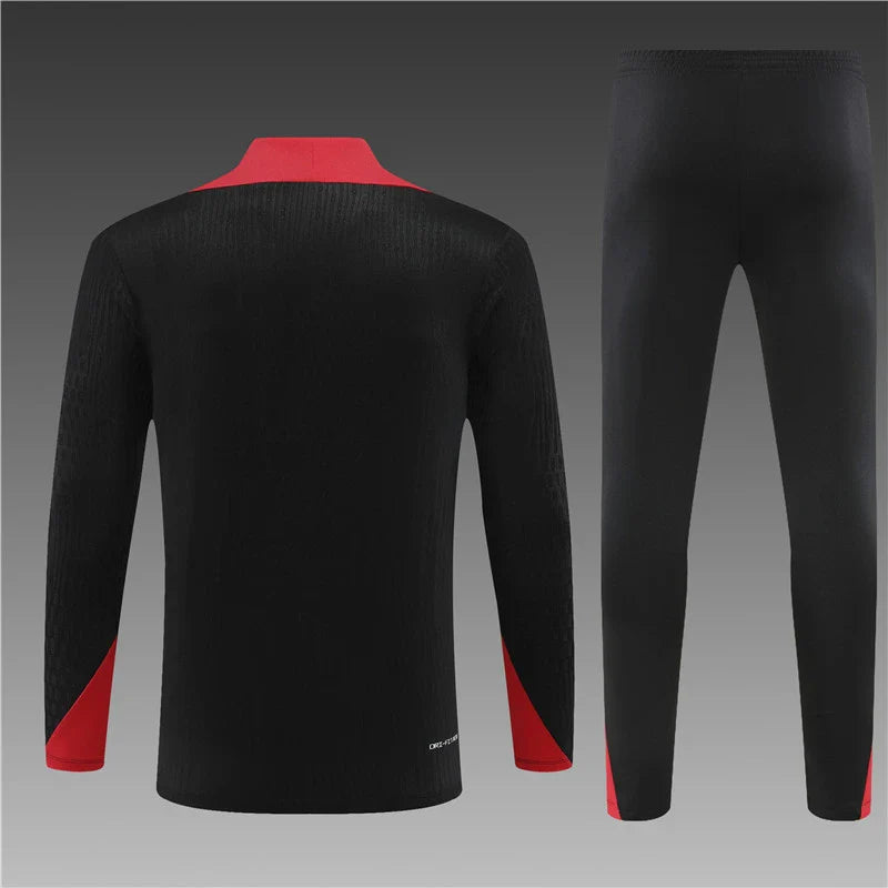 Liverpool Trainingsanzug Schwarzes Trainingsoberteil-Paket