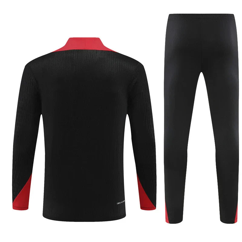 Liverpool Trainingsanzug Schwarzes Trainingsoberteil-Paket