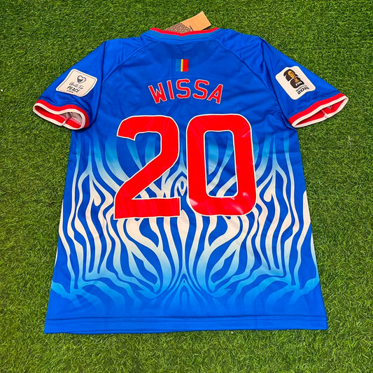 Yoane Wissa Democratic Republic of the Congo World Cup 2026 Home Football Jersey Shirt Trikot Maillot