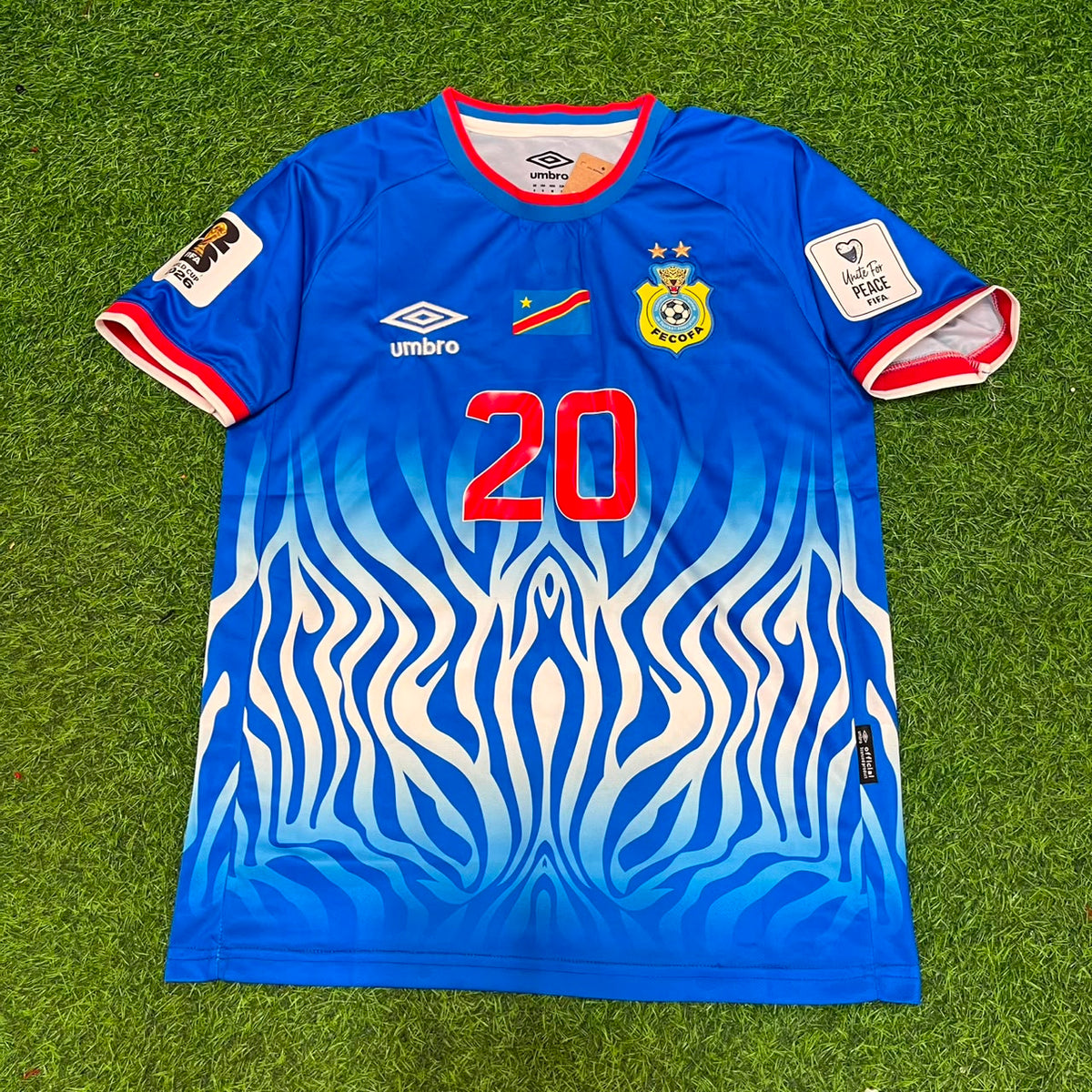 Yoane Wissa Democratic Republic of the Congo World Cup 2026 Home Football Jersey Shirt Trikot Maillot