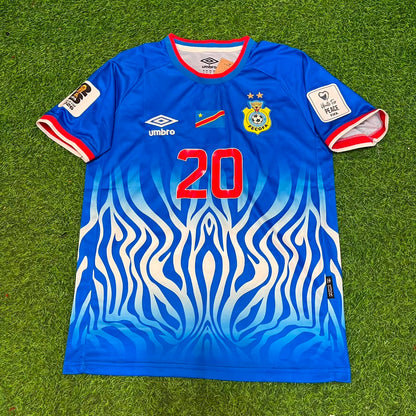 Yoane Wissa Democratic Republic of the Congo World Cup 2026 Home Football Jersey Shirt Trikot Maillot