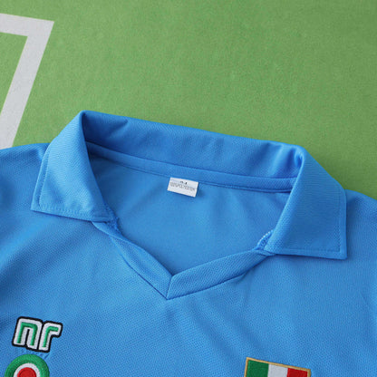 S.S.C. Napoli 1991-1993 Season Retro Home Football Jersey Trikot Maillot
